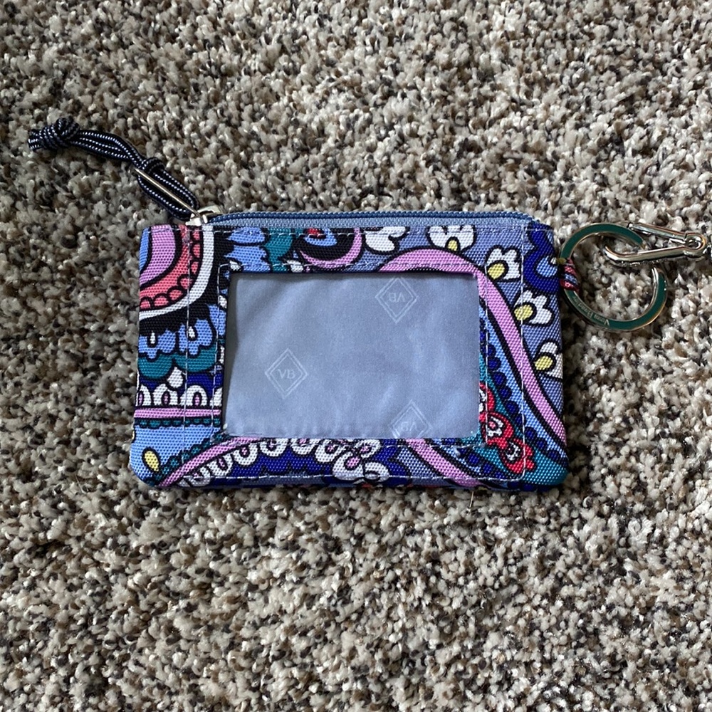 💜💜 Vera Bradley lanyard with cardholder